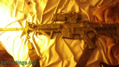 Rifles Colt Ar15 With Sight And Upgrades