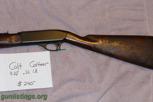 Rifles Colt Colteer