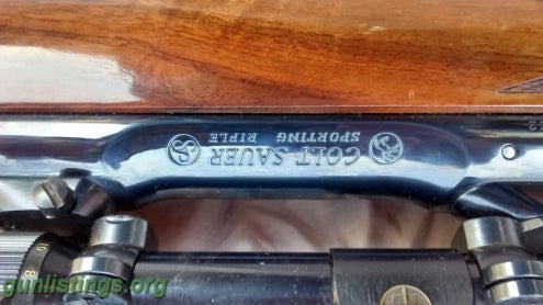 Rifles Colt Sauer