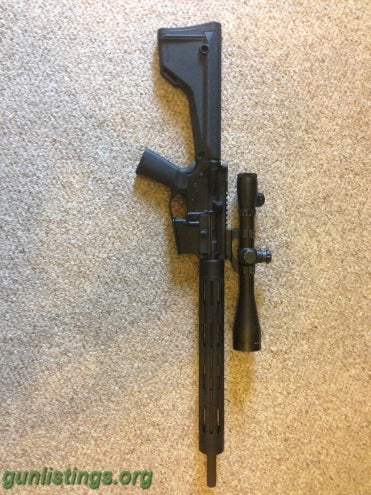 Rifles Custom 500 Yard AR Hole Puncher