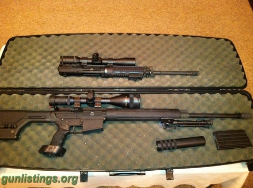 Rifles Custom AR10 Suppressed