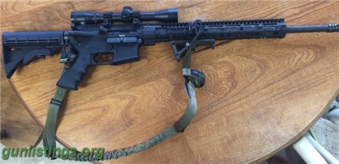 Rifles Custom AR 15 MK 12 DMR SPR Sniper Rifle AR15