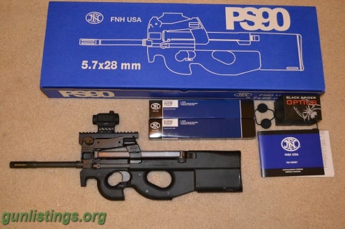 Rifles FN PS90 + Sight & Mags