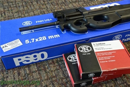 Rifles FNH PS90 W/ 1000rds 5.7x28mm - Smith & Wesson 1911 45 A