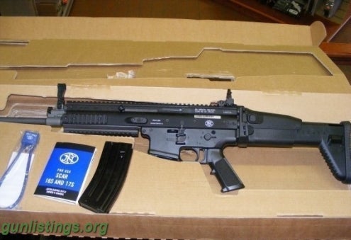 Rifles FNH SCAR 16S BLACK 5.56 16 S