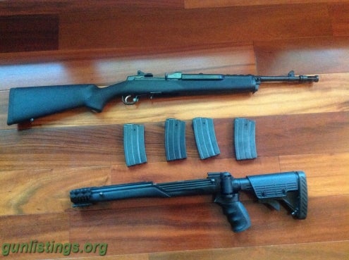 Rifles FOR SALE/TRADE: RUGER MINI 14 TACTICAL