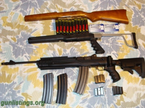 Rifles For Sale/Trade: Tactical Ruger Mini 14