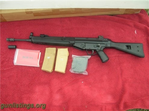 Rifles Heckler & Koch HK93 5.56x45 223 Hk 93