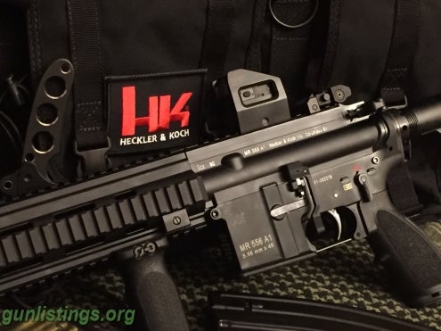Rifles Heckler And Koch HK MR556A1 With 4 Mags