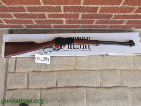 Rifles Henry H001 Lever Action 22 LR 18.25