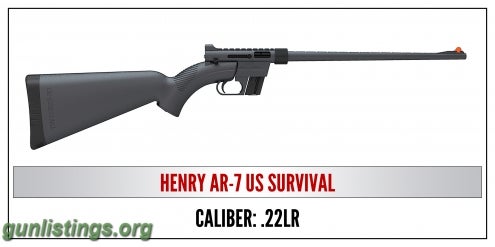 Rifles Henry U.S Survival AR-7 Semi-Auto 22 LR 16.5