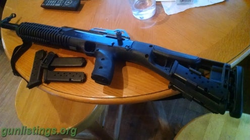 Rifles Hipoint 9mm Carbine Like New Lots Of Extras