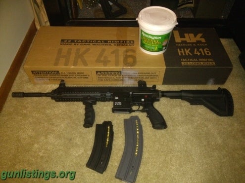 Rifles HK 416 22lr