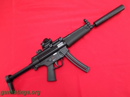 Rifles HK MP5 .22lr.  (HK A5)  Almost New