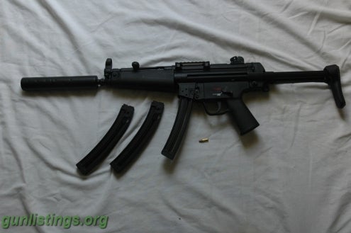 Rifles HK MP5 22lr With 3 Mags