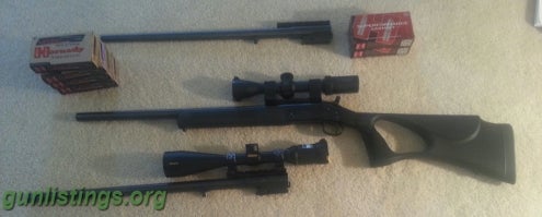 Rifles H&R / NEF SB2 .243, .308 And .444 Marlin Package Deal