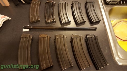 Rifles IMI Galil Mags And Barrel