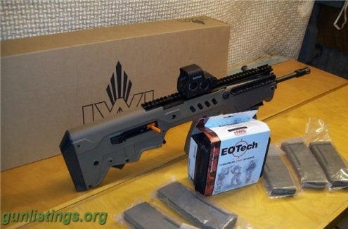 Rifles IWI TAVOR FDE 18 W/ EOTECH RAIL & 5 Mags NEW