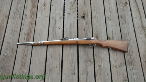 Rifles K 98 Mauser 1906 8mm Parade Rifle Chromed 8x57