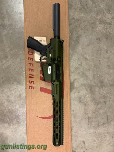 Rifles LMT Green Anodized MWS Chassis