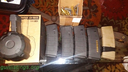 Rifles Magazines And Ammo Includes Pmag D-60
