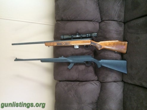 Rifles Marlin 22 Mag And Remington Viper 22