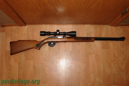 Rifles Marlin Glenfield Model 60 22 With Scope
