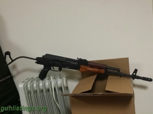 Rifles Mint Polis Tantal AK74 And 2160 Rounds Of 7n6 In Cans.