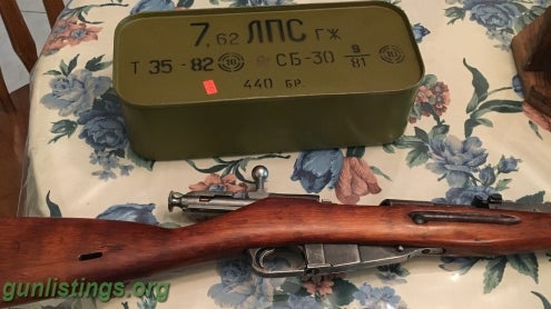 Rifles Mosin Nagant 91/30 (optional Ammo)