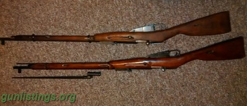 Rifles Mosin-nagant 91/30 Two For Sale $200 For Both