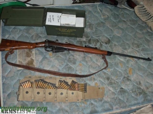 Rifles N1mk3 Lee And Ammo Sale Or Trade