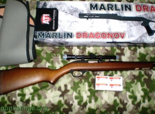 Rifles NEVER FIRED MARLIN 60  22LR DATED 1993 W/EXTRAS