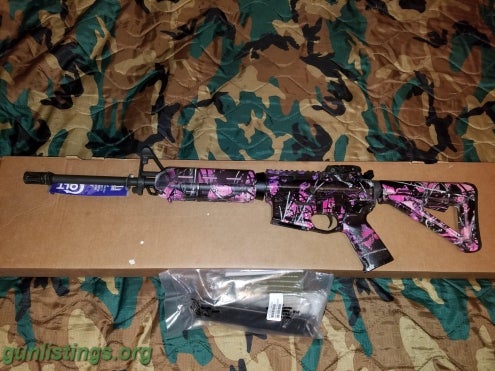 Rifles New Colt 9mm AR-15 Muddy Girl Camo