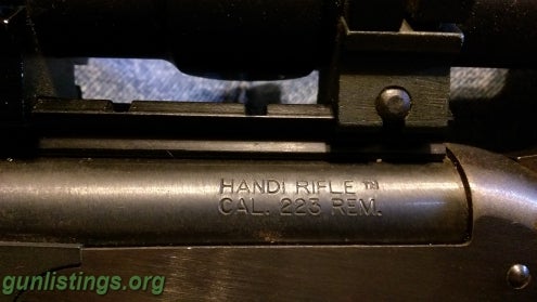 Rifles Newendland Firearms Hand Rifle!