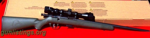 Rifles NIB â€“ SAVAGE ARMS â€“ MODEL 93R17--FVXP --DUCKS UNLIMITED