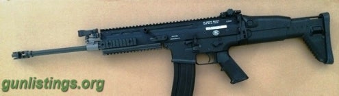 Rifles NIB FN SCAR 16S FNH SCAR 16 5.56MM BLACK 30 RD