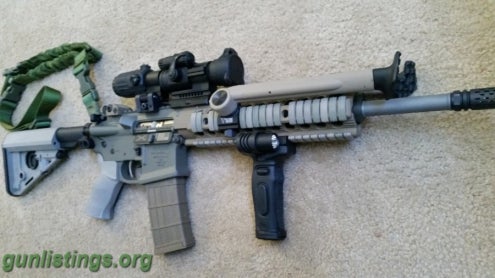 Rifles Noveske N4 FDE Custom Build Tac Con 3M Trigger 5.56mm N