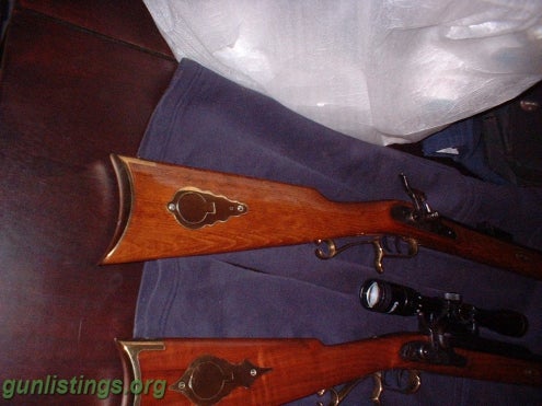 Rifles Pair Of Muzzle Loaders  Sold/sold