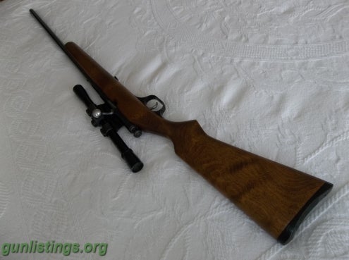 Rifles Pioneer Gamble Stores Inc. 22 Bolt Action With Scope