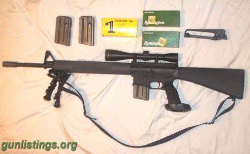 Rifles Pre-Ban Colt Sporter Competition HBAR AR-15 W/ Leupold!