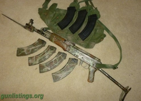 Rifles PRE-BAN POLYTECH AKS Double UNDERFOLDER AK 47