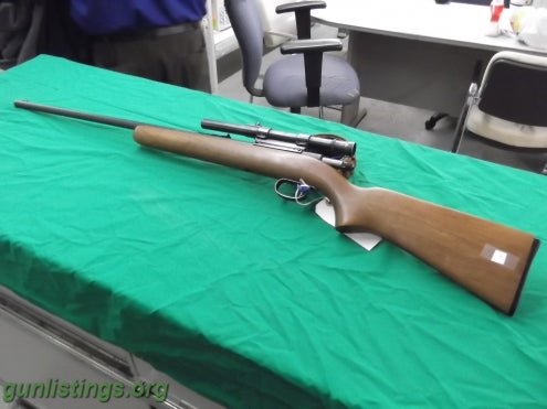Rifles Remington, Scoped .22 Bolt Action Rifle
