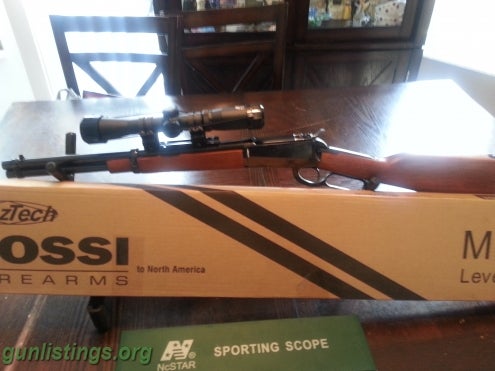 Rifles ROSSI M92 SCOUT SCOPED 44 MAGNUM