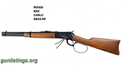 Rifles ROSSIE 45LC BIG LOOP