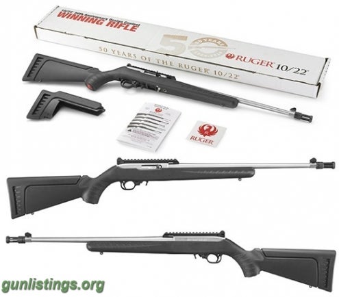 Rifles Ruger 10/22 50th Anniversary Design Contest Rifle