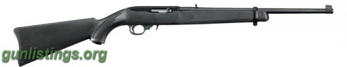 Rifles Ruger 10/22 Carbine Synthetic/Blued