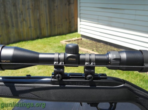 Rifles Ruger 10/22 Carbine W/Nikon Spot-On Scope