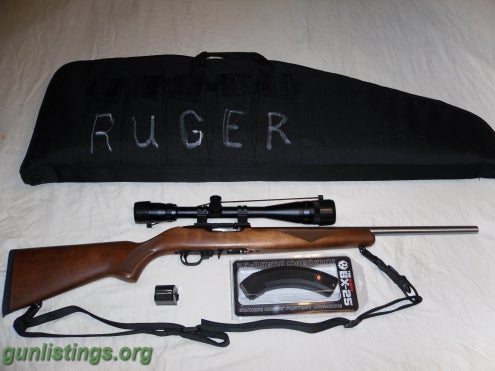 Rifles Ruger 10/22 Target SS Bull Barrel Rifle