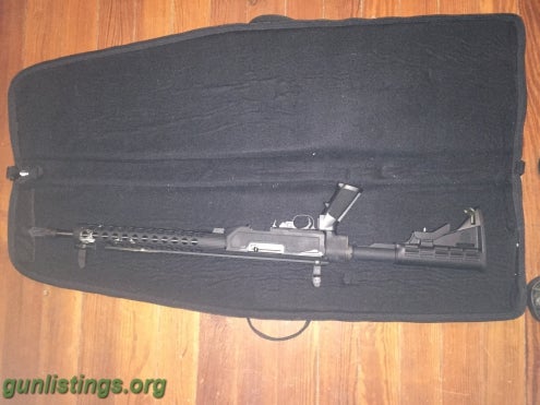Rifles Ruger 10/22 With Troy T22 Chassis