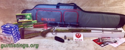 Rifles Ruger Guide Gun 30-06 Package